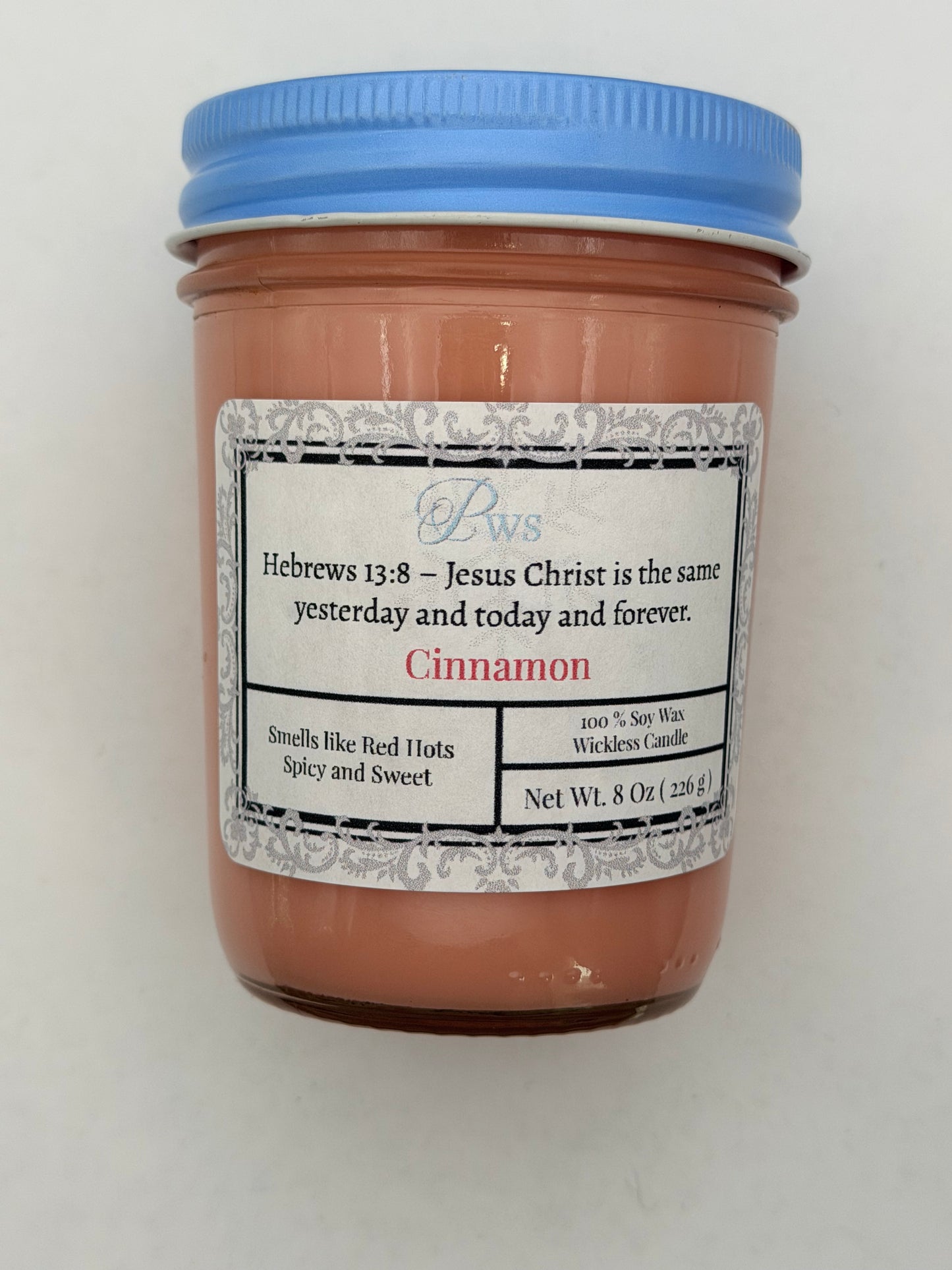 Soy Wickless Candles - 8oz