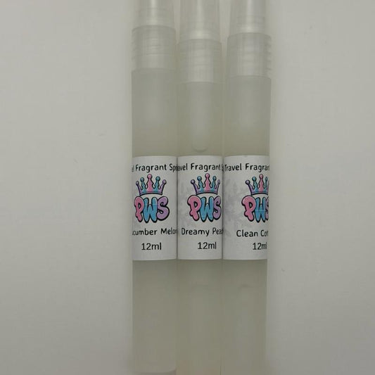 12ml Travel Spray - Portable Air Freshener Indoor Home Fragrance for On-the-Go use