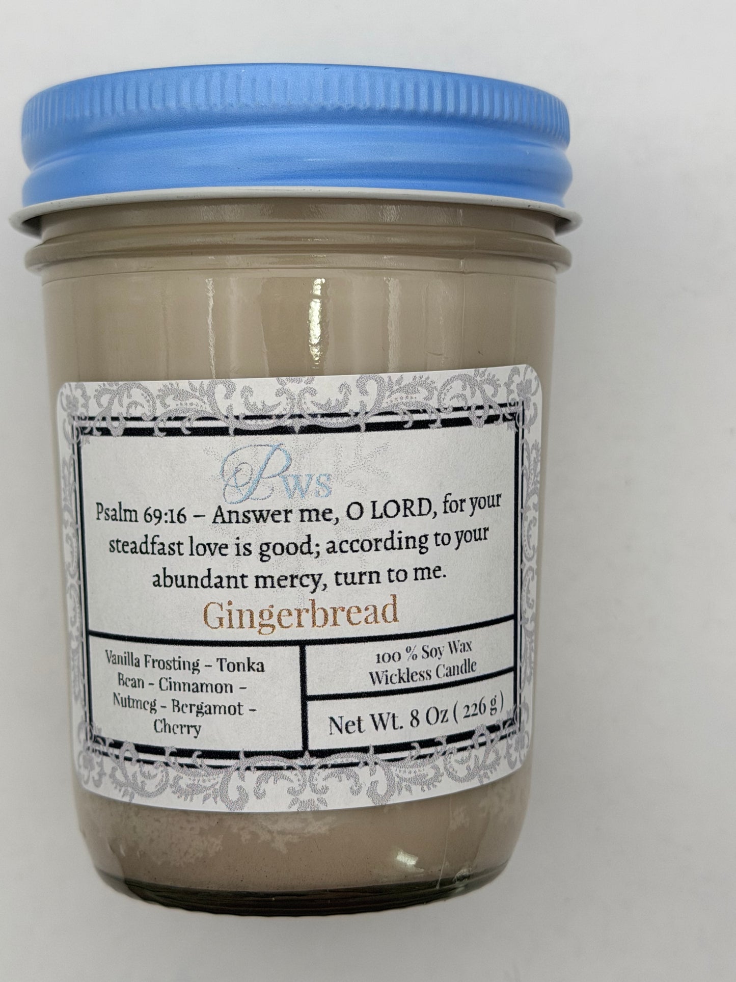 Soy Wickless Candles - 8oz