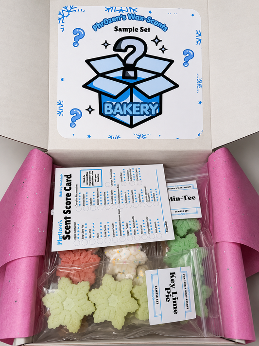 Wax Melt Sample Box
