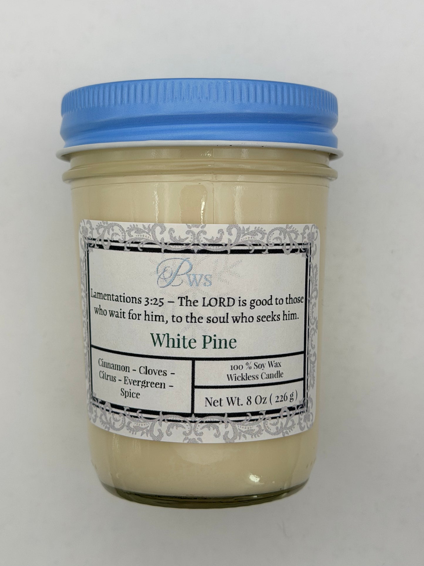 Soy Wickless Candles - 8oz