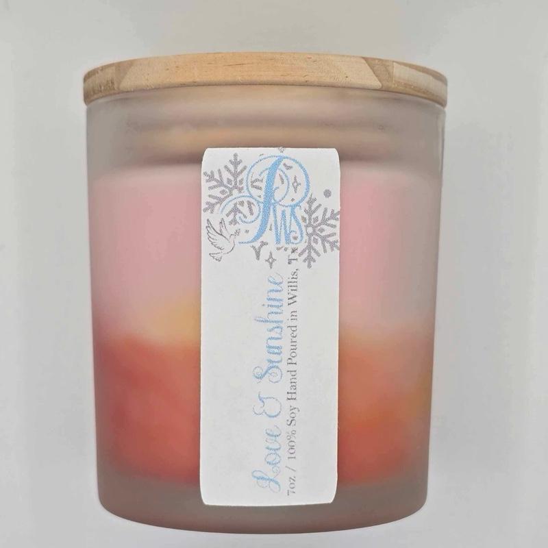 Soy Wax Candles With Seed Paper - 7oz
